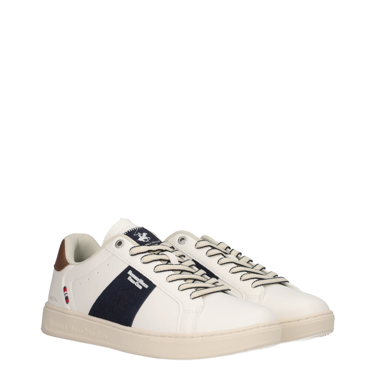 JUSTIN MIX Sneaker Uomo Bianche