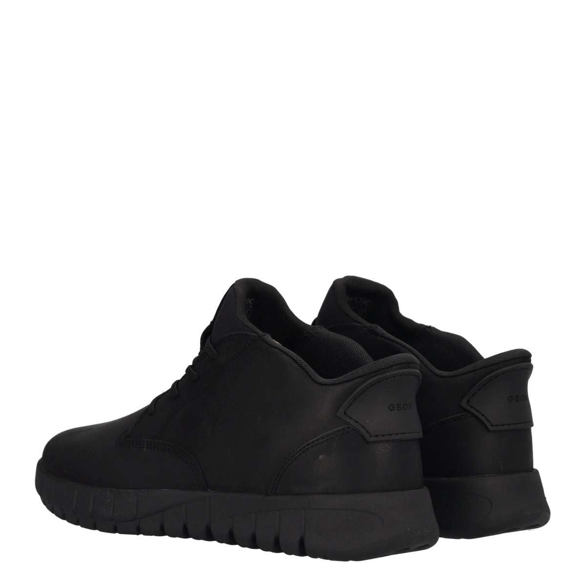 FLEXITRIDE Polacchino uomo  slip-in in pelle nero