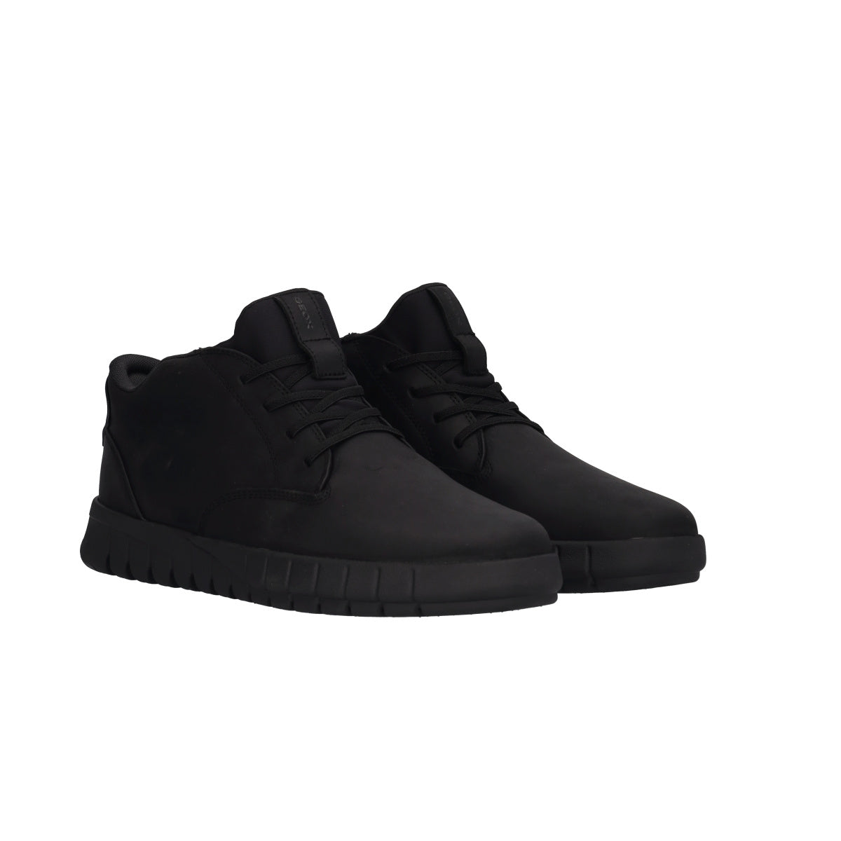 FLEXITRIDE Polacchino uomo  slip-in in pelle nero