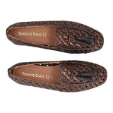 Mocassini Donna Marroni