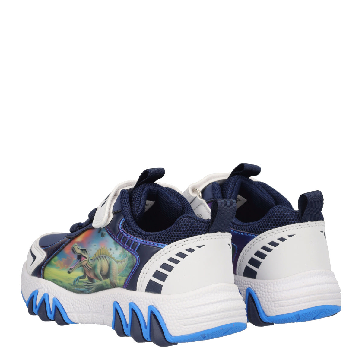 SPINOSAURO Sneakers Bambino Blu - con Luci