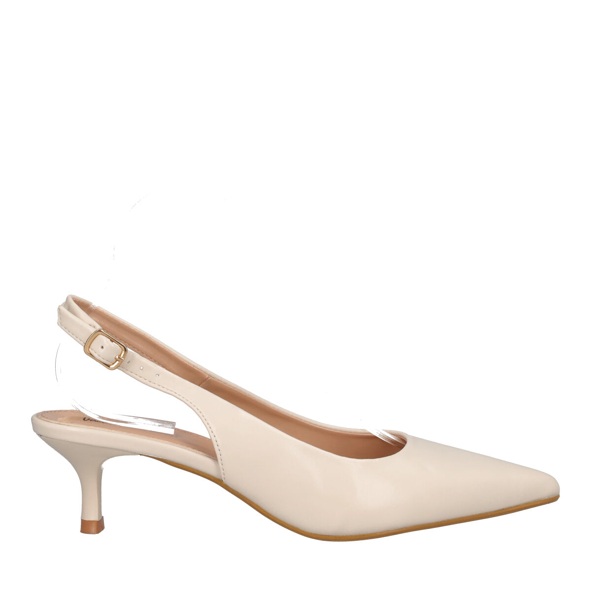 Slingback Donna Beige