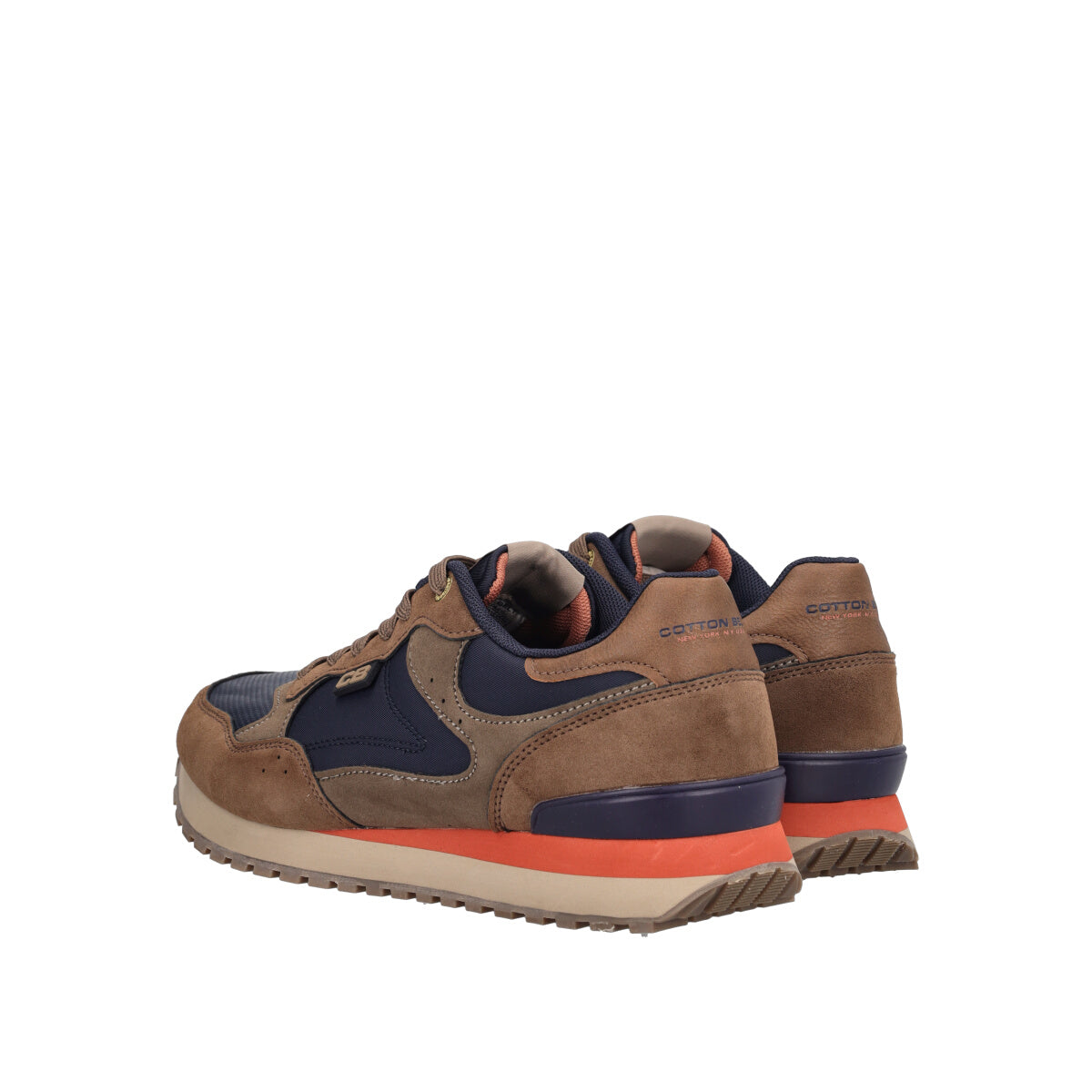 Sneakers Uomo Marroni e Blu