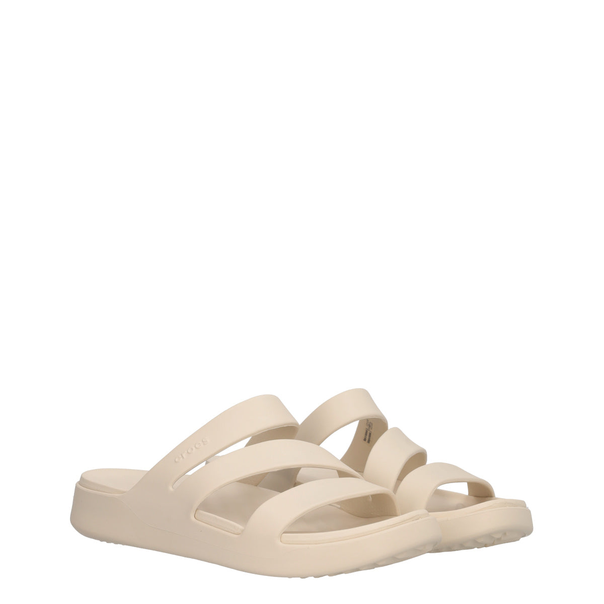 GETAWAY STRAPPY Ciabatte Donna Beige