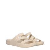 GETAWAY STRAPPY Ciabatte Donna Beige
