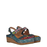 Zeppe Donna Blu