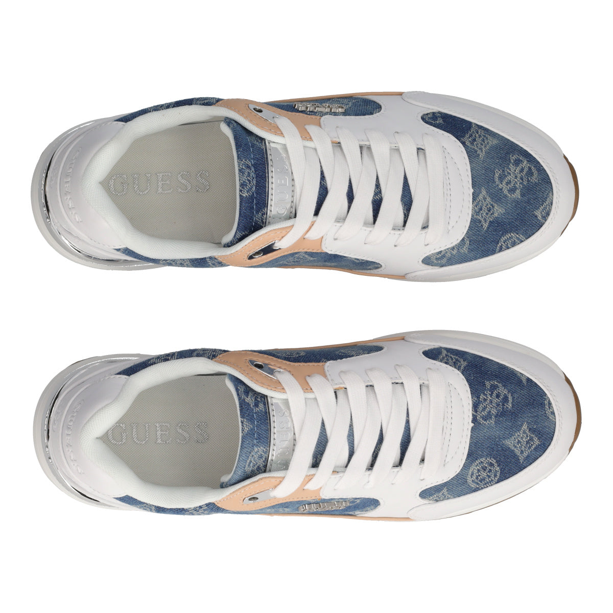 MOXEA20 Sneakers Donna Blu e Bianche