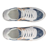 MOXEA20 Sneakers Donna Blu e Bianche