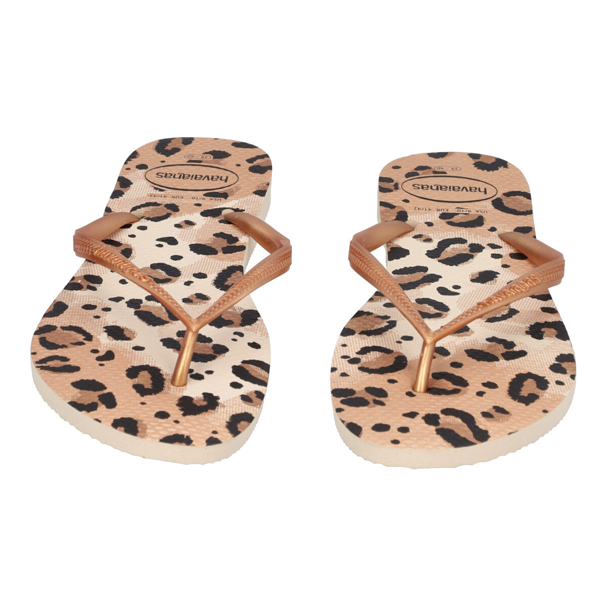 SLIM ANIMALS Infradito Donna Beige