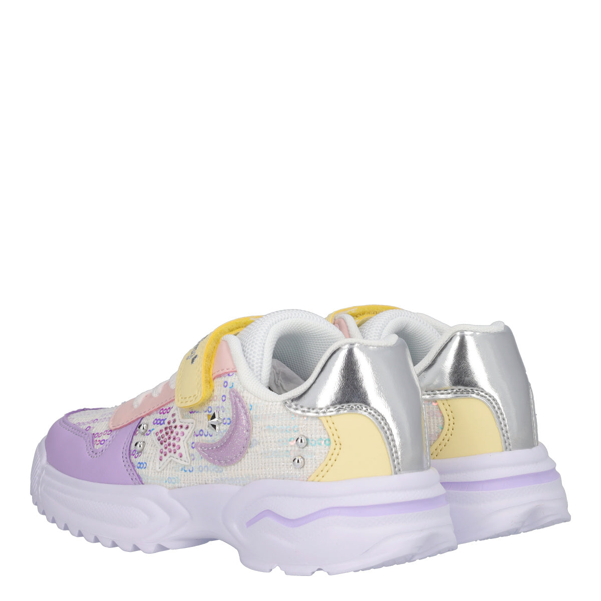 B&G STORM XL Sneakers Bambina Lilla con Luci