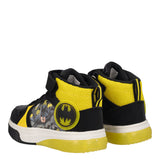 Sneakers Bambini Gialle e Nere di Batman con Luci