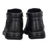 Stivaletti Comfort Uomo Neri in Pelle