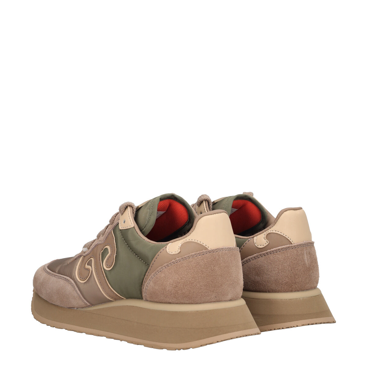 MASTER Sneakers Donna Verdi e Beige