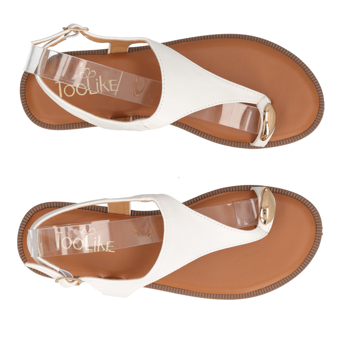 Sandali Infradito Donna Off White