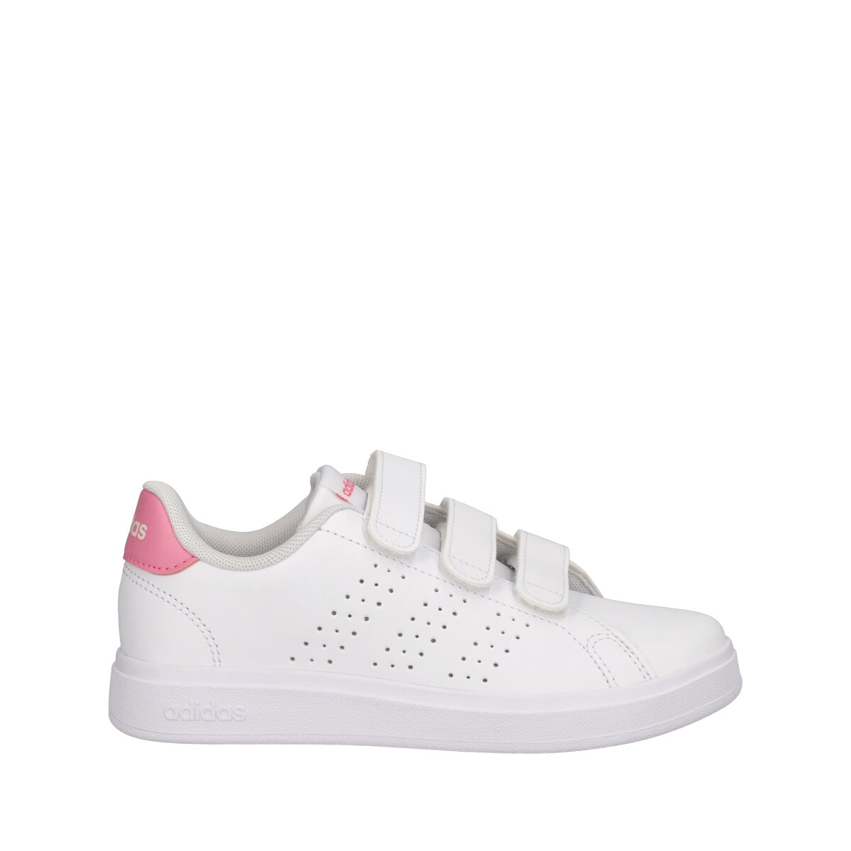 ADVANTAGE BASE 2.0 Sneakers Bambina Bianche e Rosa