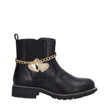 Stivaletti Bambina Neri