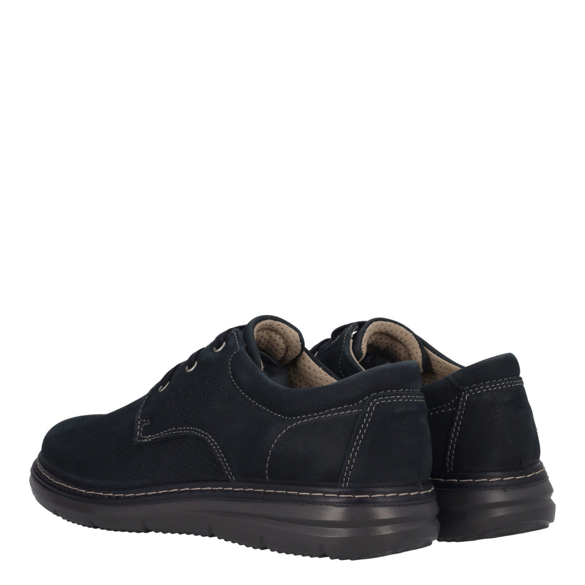 Stringate Comfort Uomo Blu