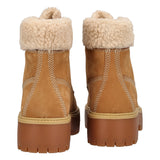 Polacchi Donna Beige in pelle