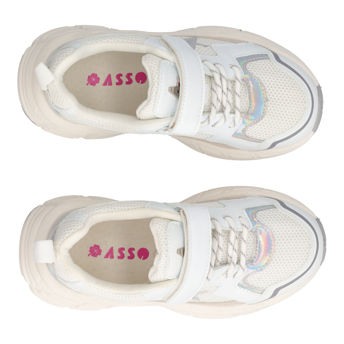 Sneakers Bambina Bianche