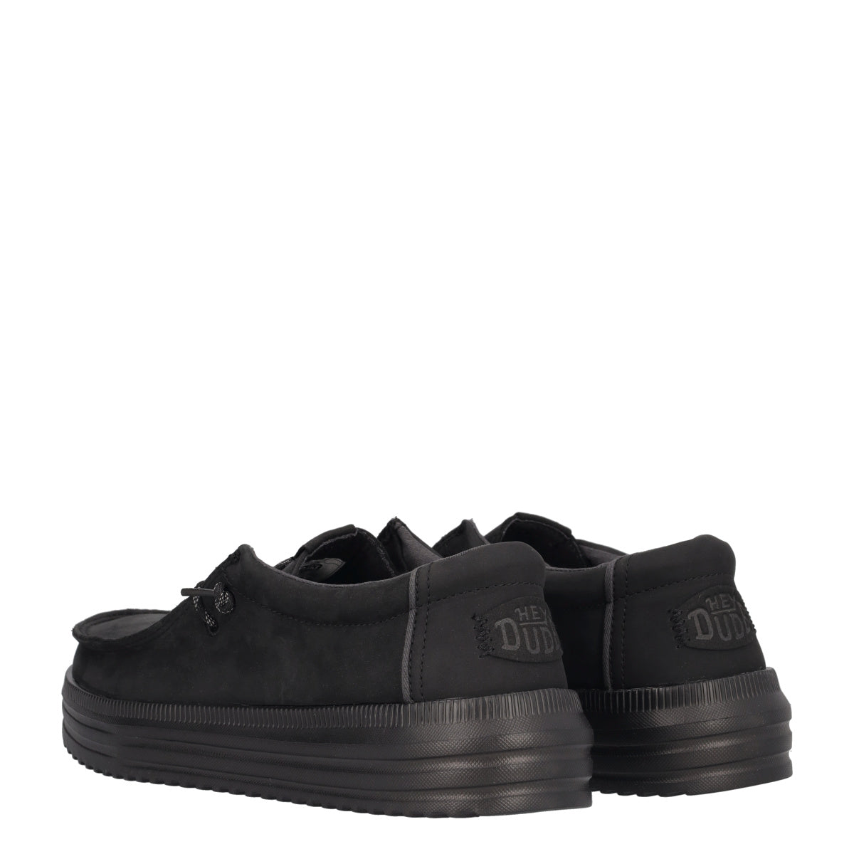 REV TUMBLED LEATHER Mocassini Uomo Neri