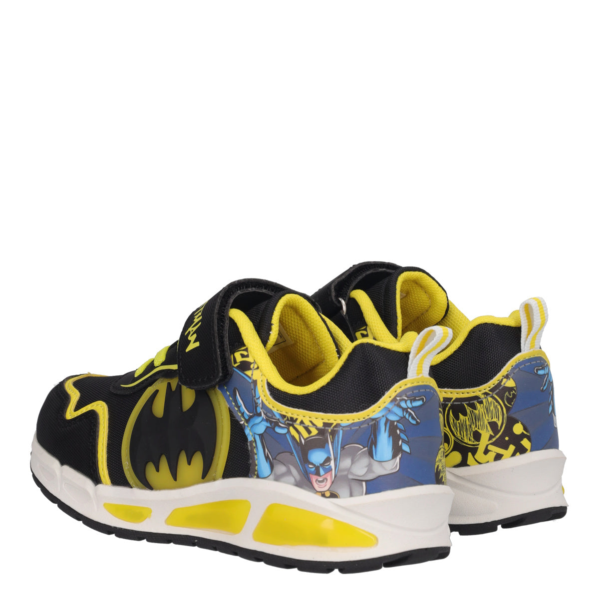 Sneakers Bambino Nere Batman con Luci