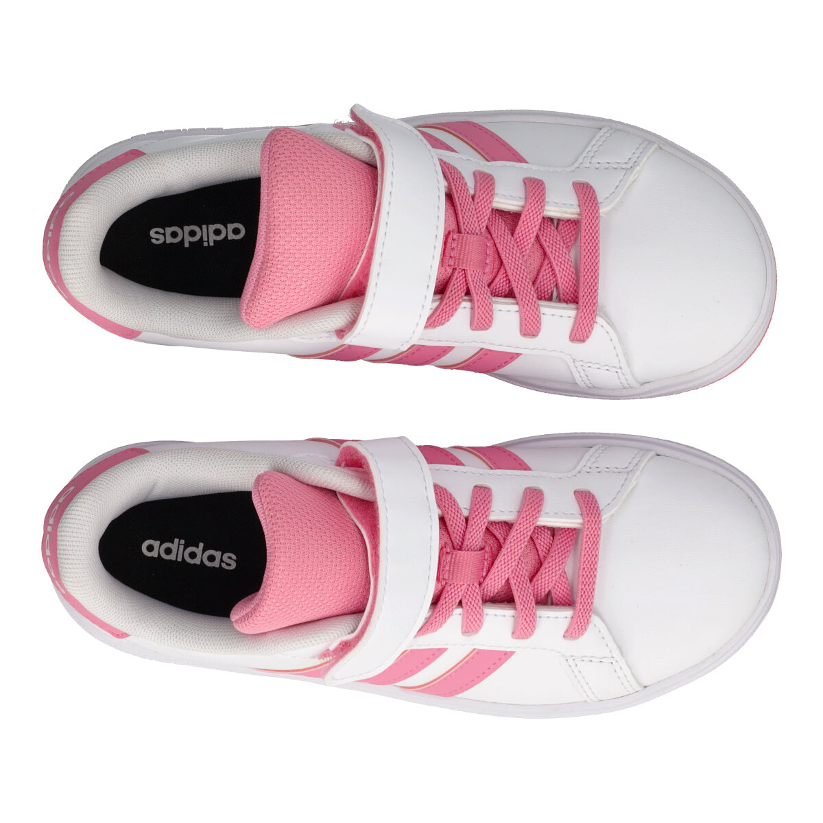 GRAND COURT 2.0 Sneakers Bambina Bianche e Rosa