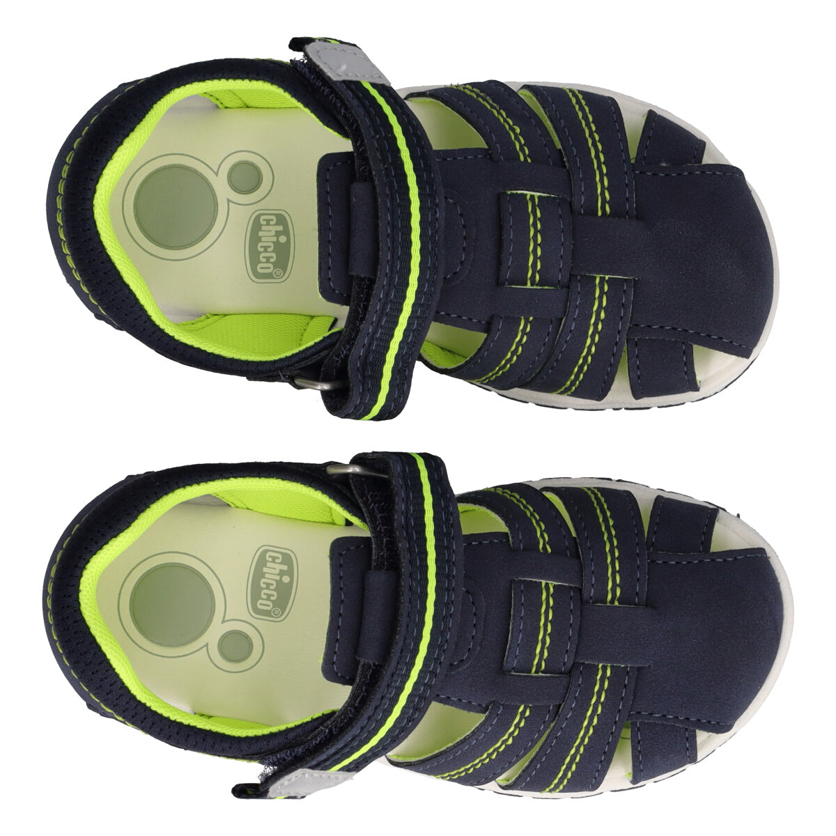 FLAX Sandali Bambino Blu Denim