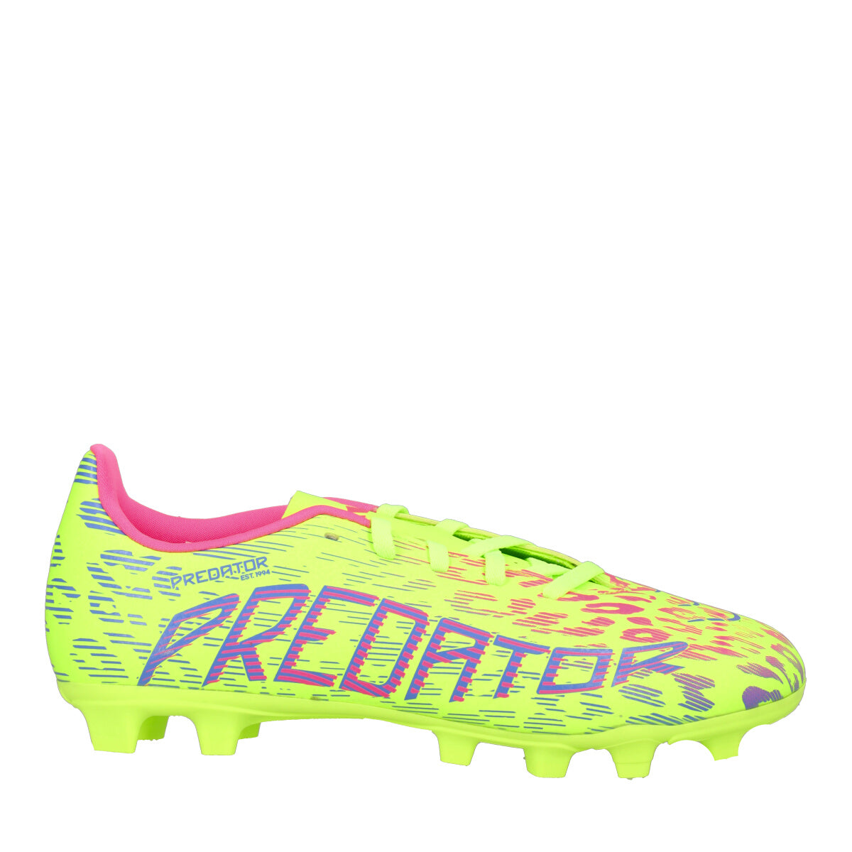 PREDATOR CLUB FG Scarpe da Calcio Ragazzi Giallo Fluo