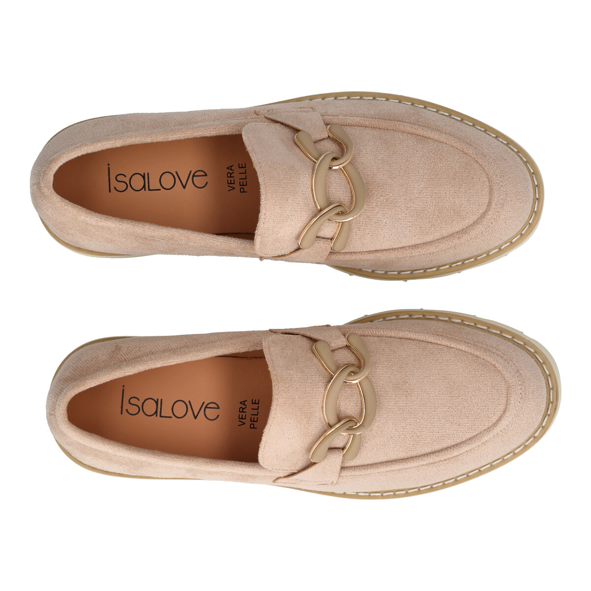 Mocassino Donna beige