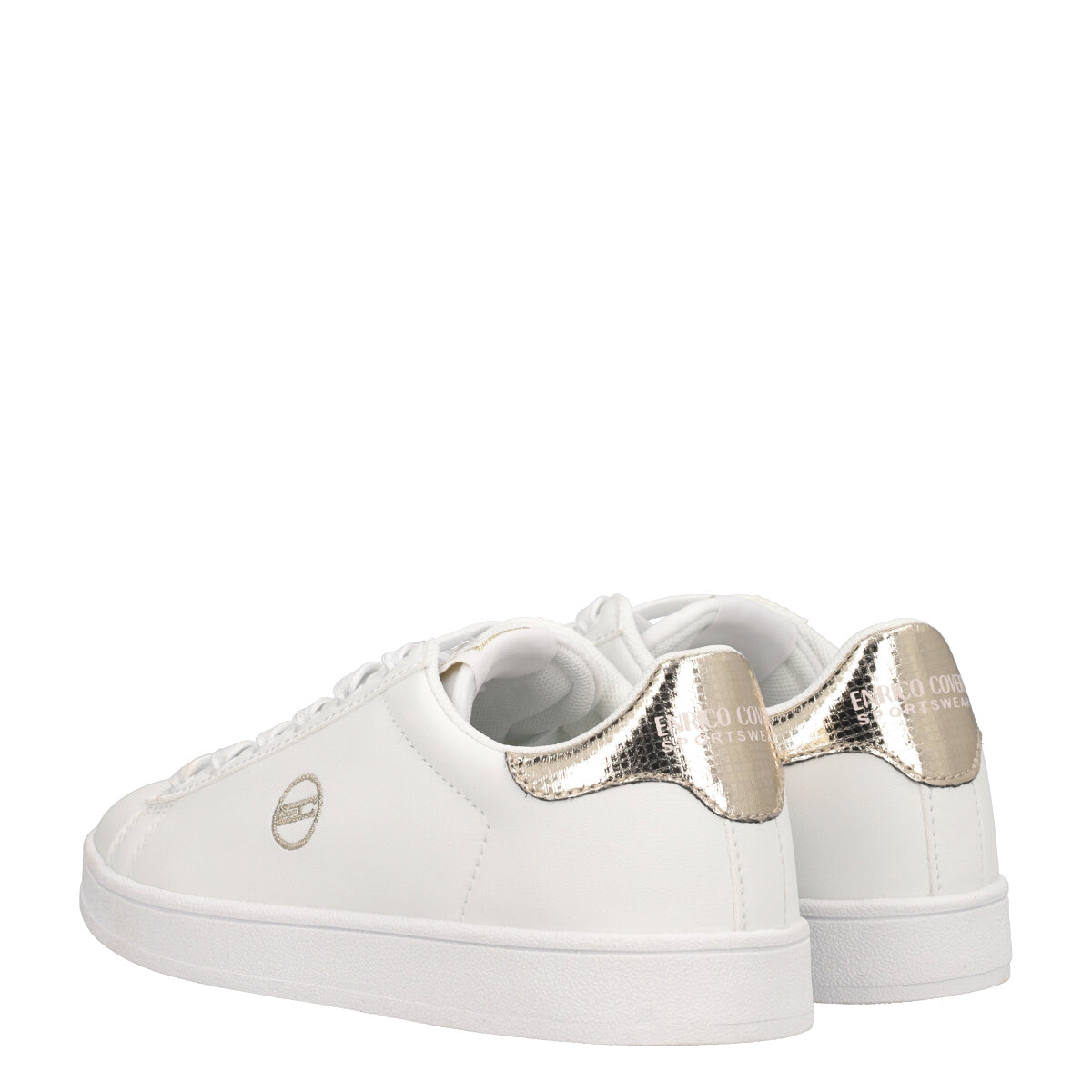 Sneakers Donna Bianche e Oro