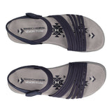 REGGAE SLIM COFFEE RUN Sandali Blu Donna