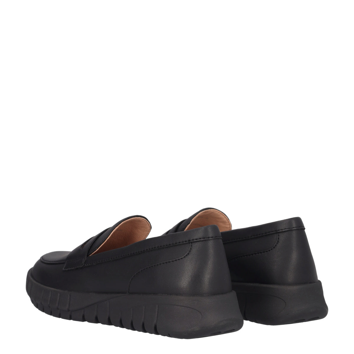 FLEXTRIDE Mocassino donna in pelle nera