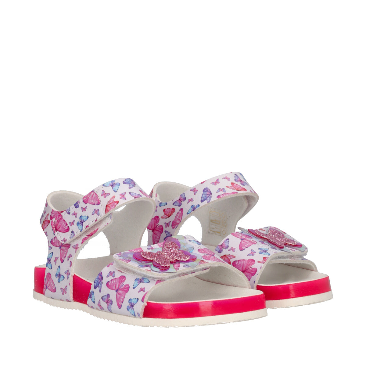 CHIARA Sandali Bambina Fucsia Farfalle