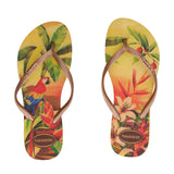 SLIM TROPICAL Infradito Donna Gialle