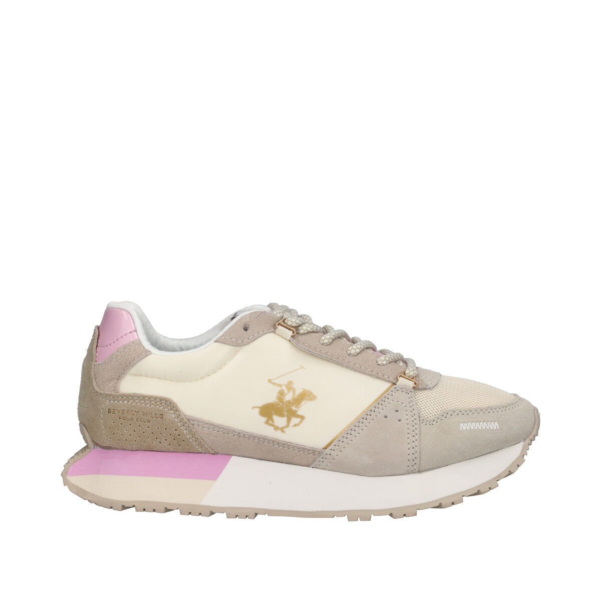 CRUZ MIX Sneakers Donna Beige e Rosa