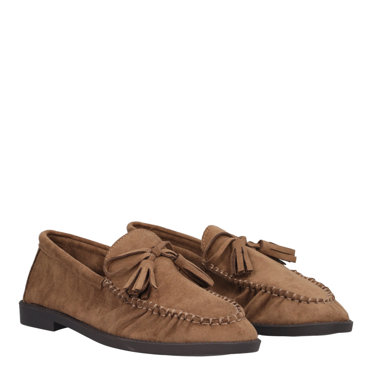 Mocassini Donna Beige