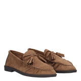 Mocassini Donna Beige