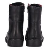 Polacchi Donna Neri in Pelle