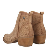 Stivaletti Donna Texani Beige