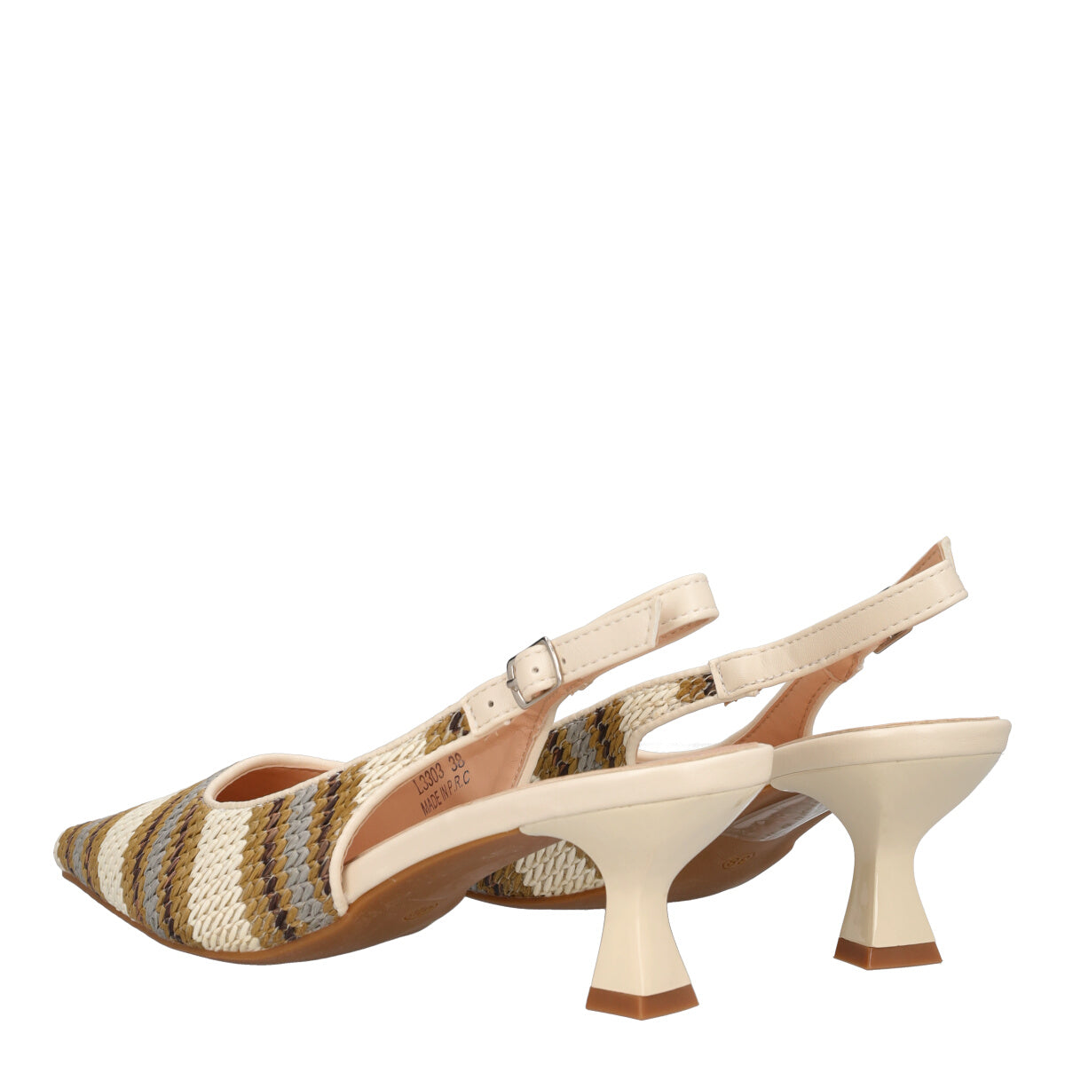 Slingback beige