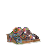 Ciabatte con Zeppa Donna Blu