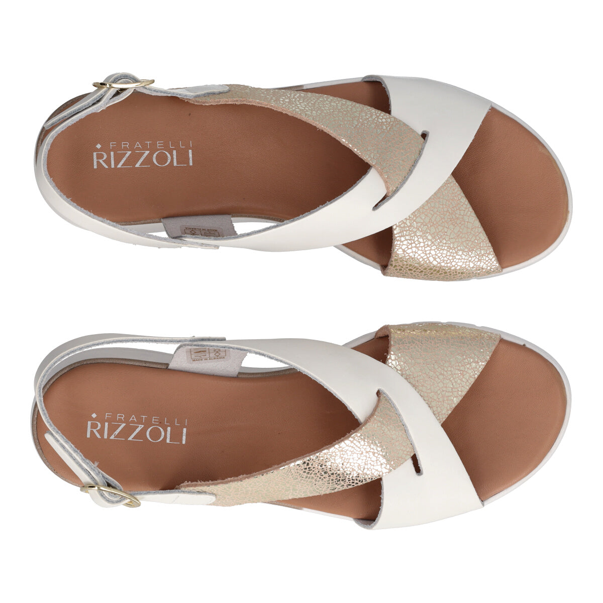 Sandali Donna Bianchi e Platino