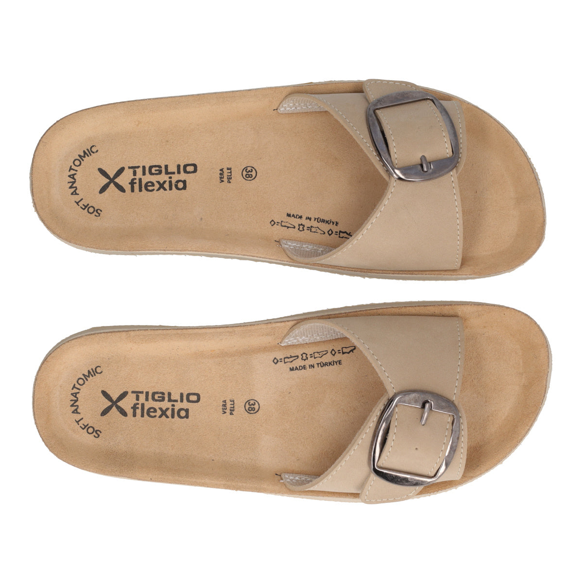 Ciabatte Donna Beige