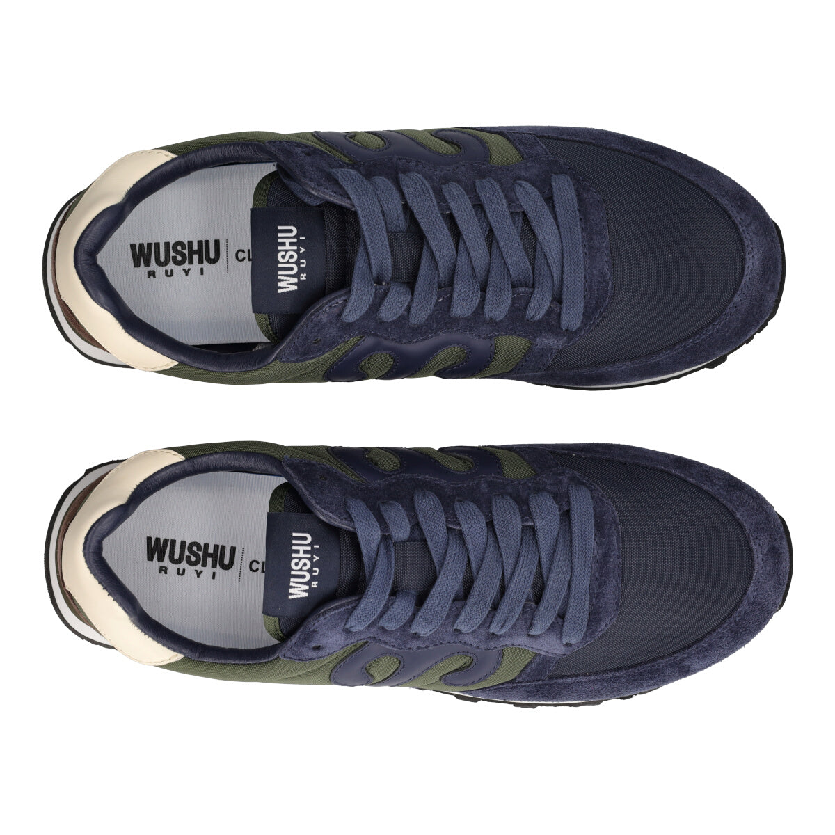 CLUB Sneakers Uomo Blu in Pelle