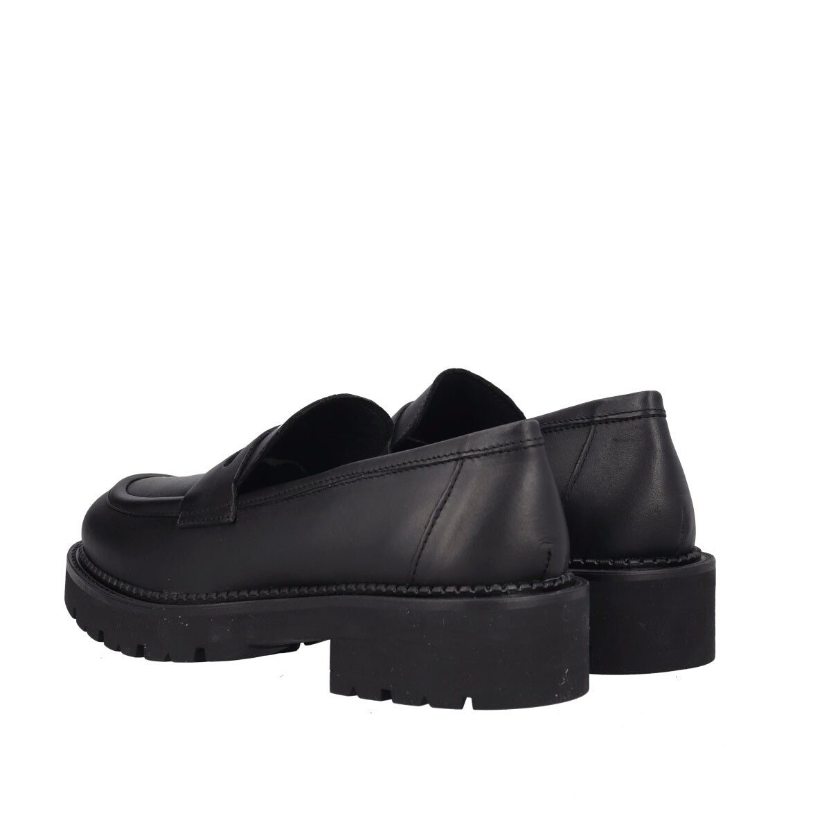 Mocassini Donna Neri in Pelle