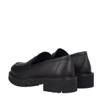 Mocassini Donna Neri in Pelle