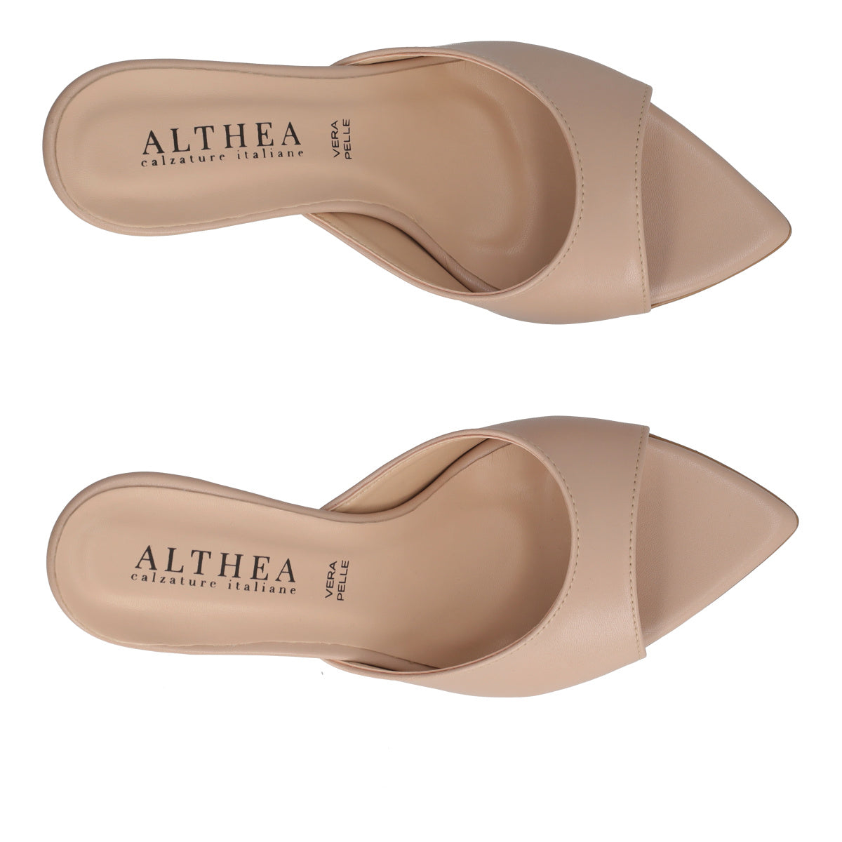Sandali con Tacco Donna Beige