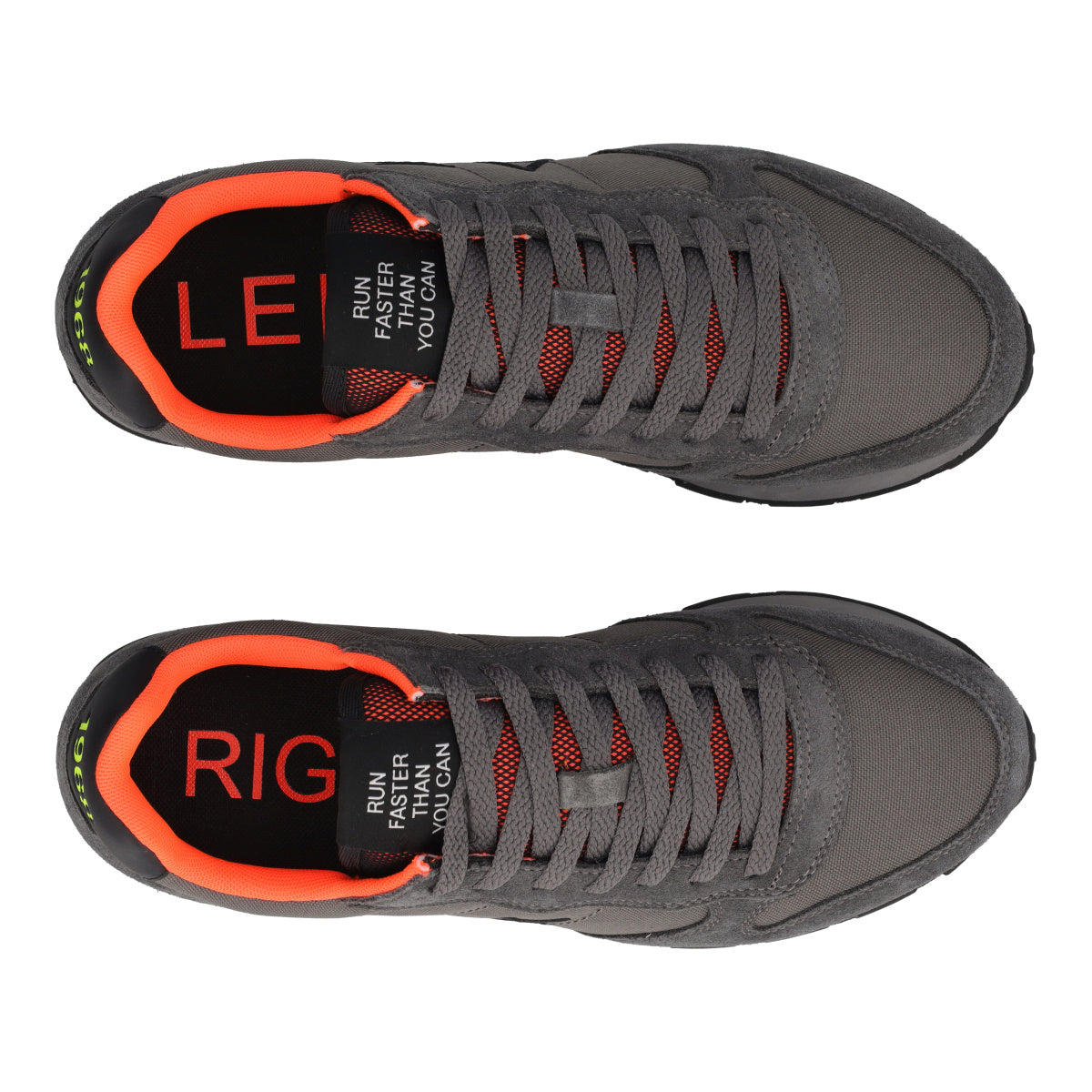 TOM FLUO Sneakers Uomo Grigie
