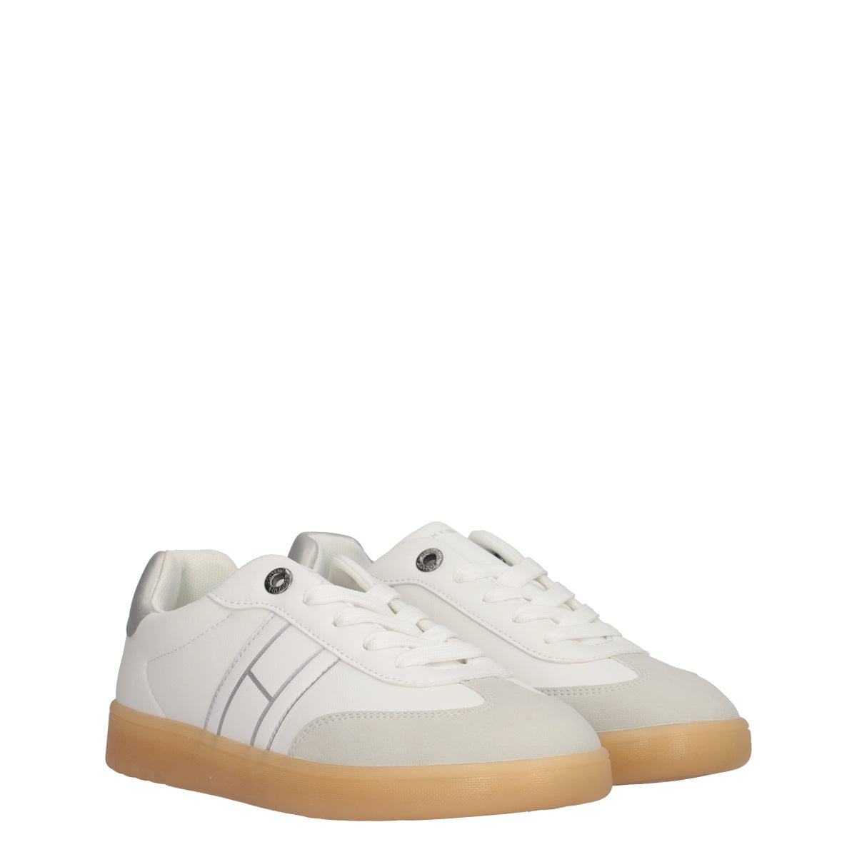 Sneakers Donna Bianche e Argento