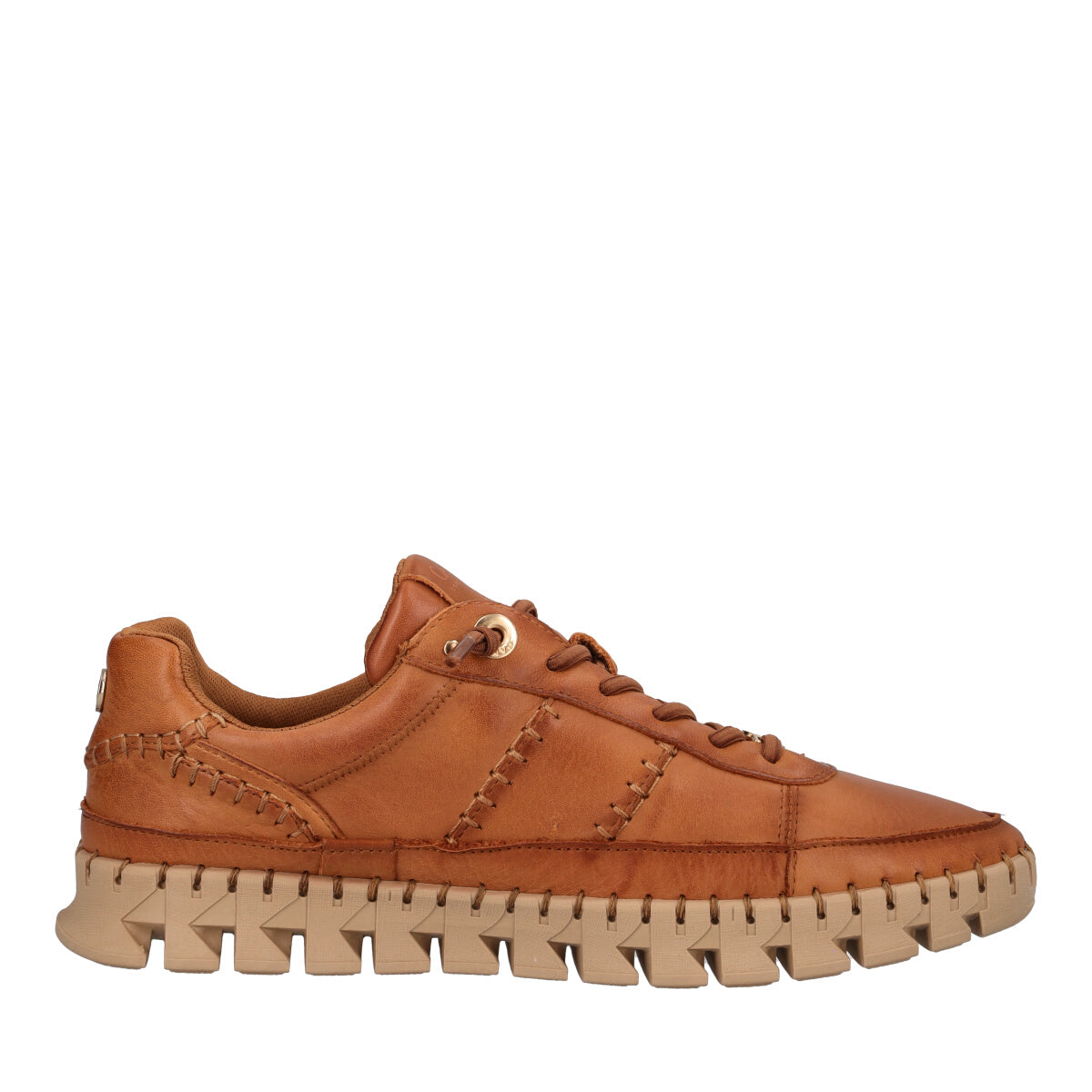 Sneakers Donna Camel in pelle